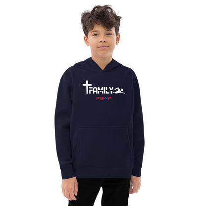 Faith Family Swimming Youth Hoodie