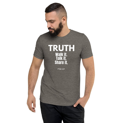 TRUTH Men's Tri-Blend Soft Style Tee