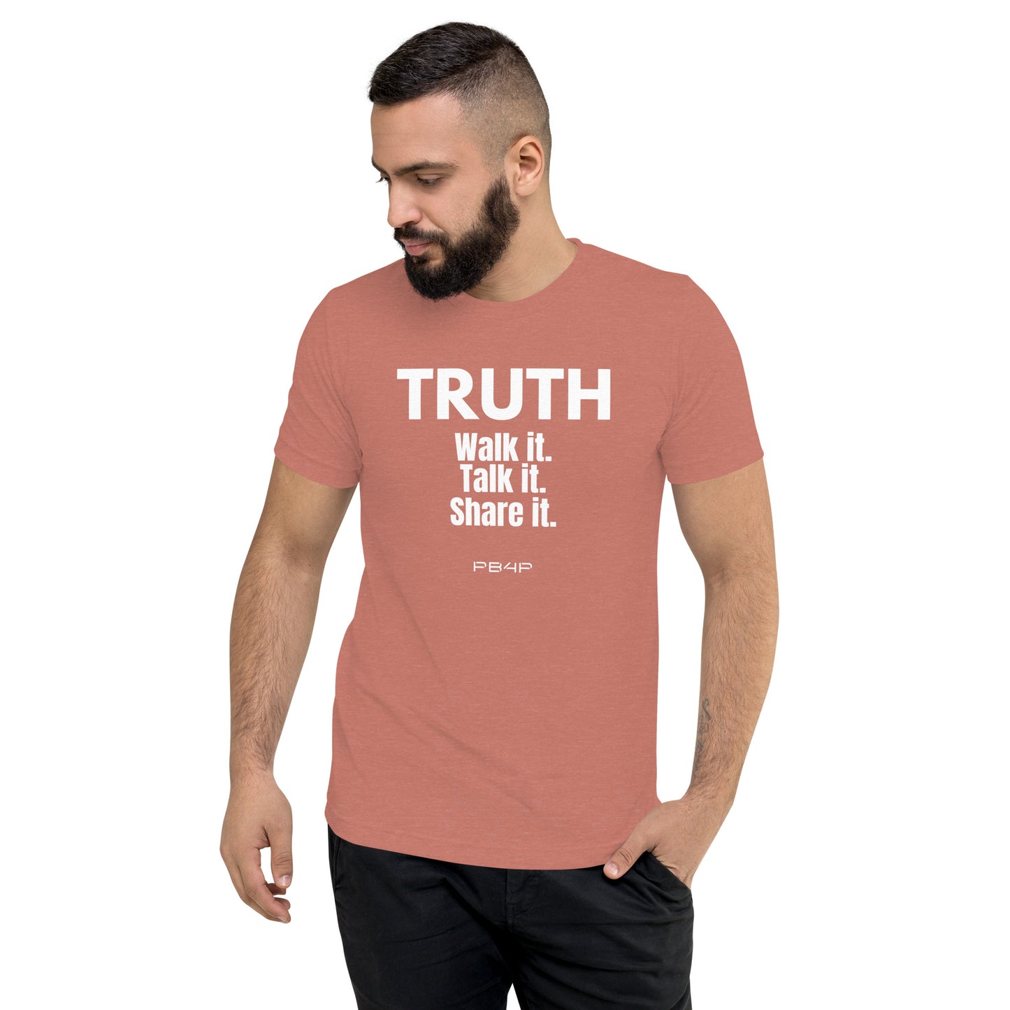 TRUTH Men's Tri-Blend Soft Style Tee